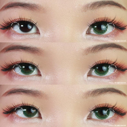 Sweety Premium Candy Green colored contacts
