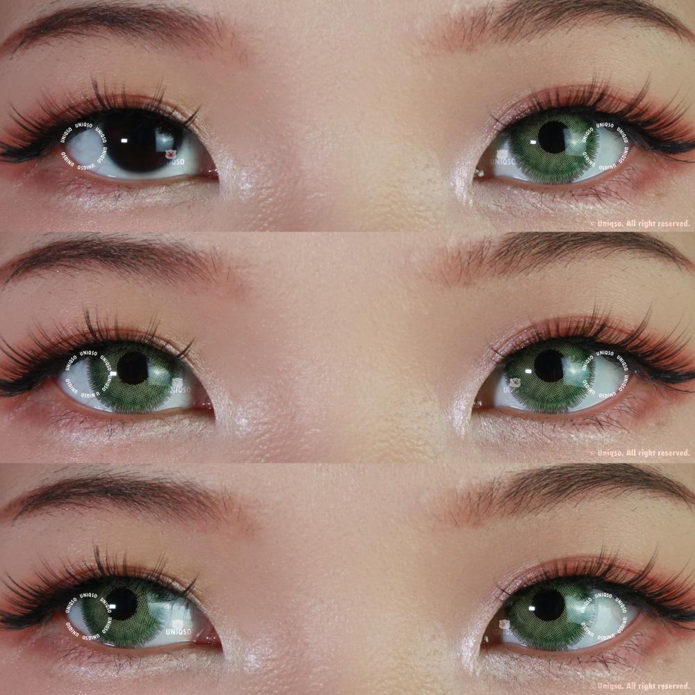 Sweety Premium Green (1 lens/pack)-Colored Contacts-UNIQSO