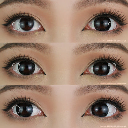 Sweety Pro Black (1 lens/pack)-Colored Contacts-SweetyCon