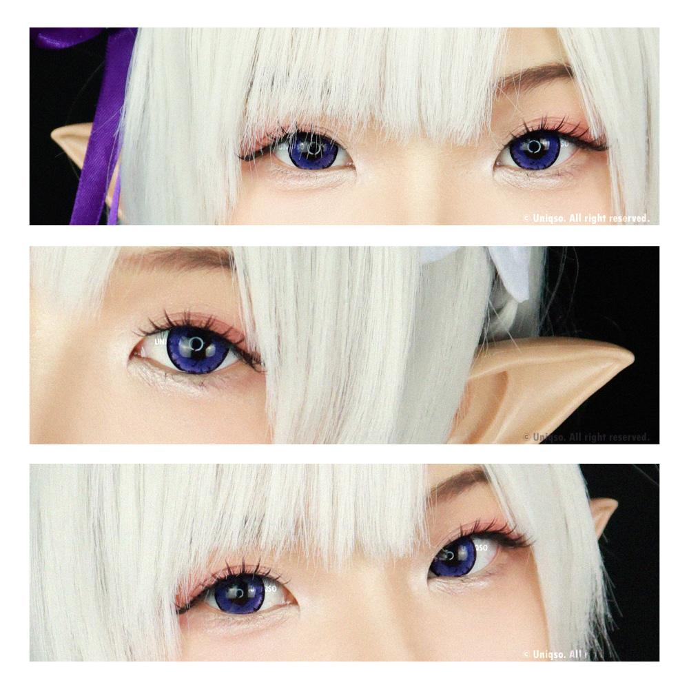 Sweety Queen Dark Violet (1 lens/pack)-Colored Contacts-SweetyCon