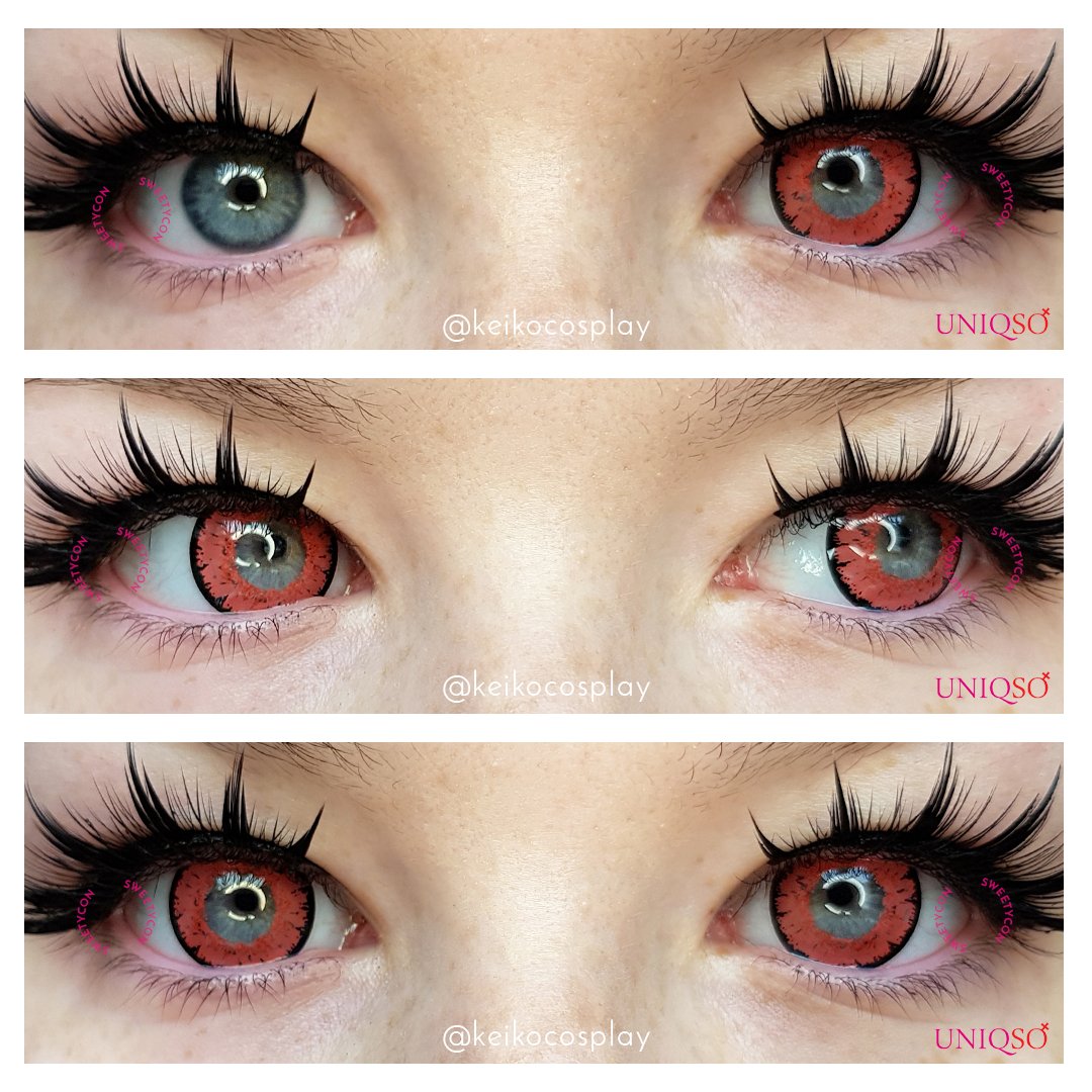 Sweety Queen Pink Violet (1 lens/pack)-Colored Contacts-SweetyCon
