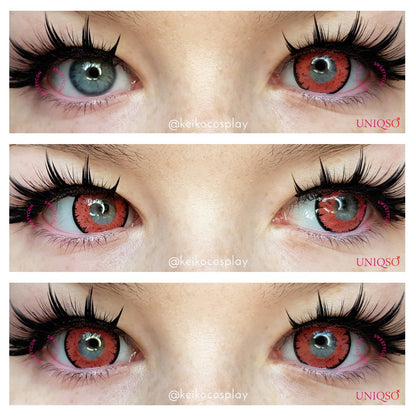 Sweety Queen Pink Violet (1 lens/pack)-Colored Contacts-SweetyCon