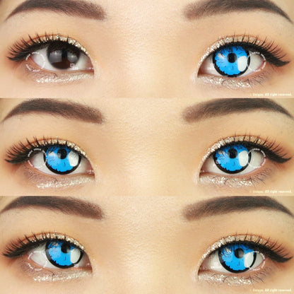 Sweety Real Anime Blue (1 lens/pack)-Colored Contacts-SweetyCon
