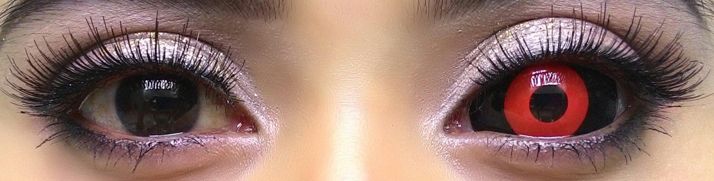 Sweety Red Sclera Contacts Tokyo Ghoul - Red Ghoul/Gremlin (1 lens/pack)-Sclera Contacts-SweetyCon