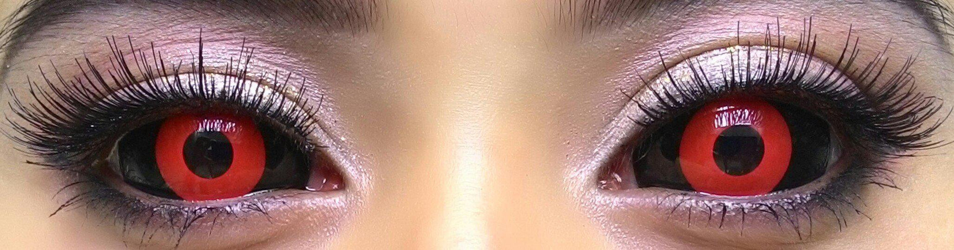 Sweety Red Sclera Contacts Tokyo Ghoul - Red Ghoul/Gremlin (1 lens/pack)-Sclera Contacts-SweetyCon