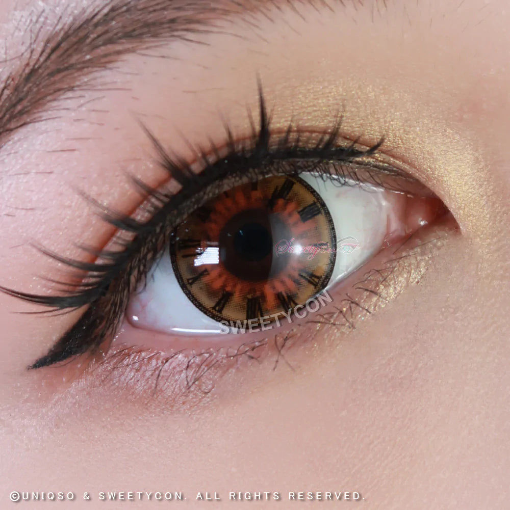 Sweety Roman Clock - With Prescription (1 lens/pack)-Colored Contacts-SweetyCon