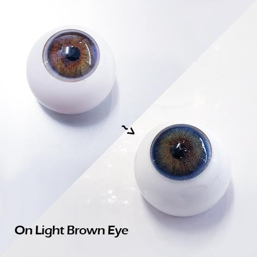 Sweety Russian Blue (1 lens/pack)-Colored Contacts-SweetyCon