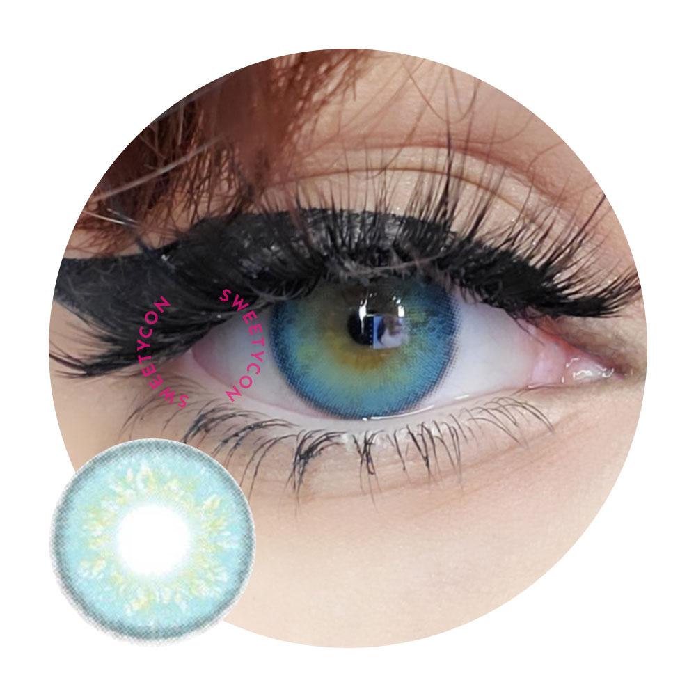 Sweety Russian Blue (1 lens/pack)-Colored Contacts-SweetyCon