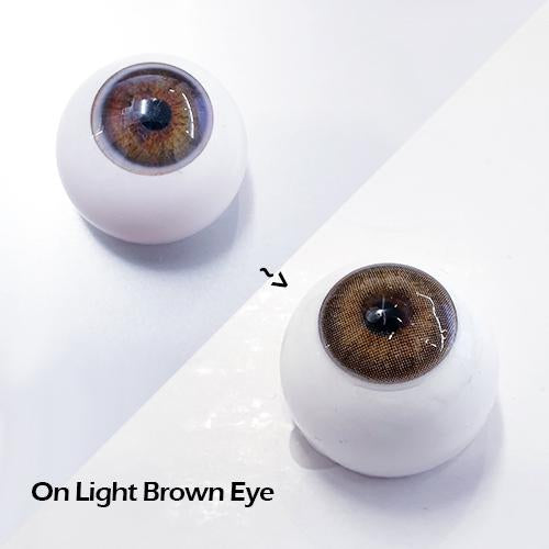 Sweety Russian Brown (1 lens/pack)-Colored Contacts-SweetyCon