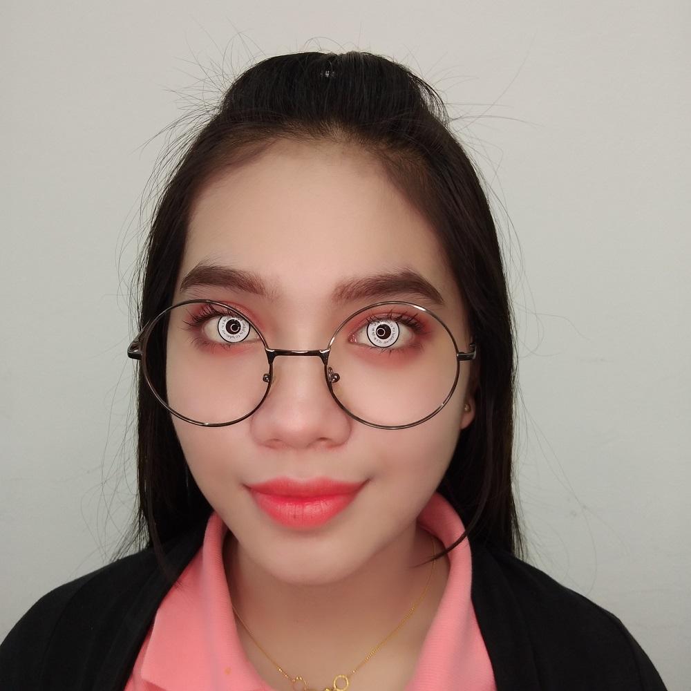 Sweety White Aura (No Vision Block) (1 lens/pack)-Crazy Contacts-SweetyCon