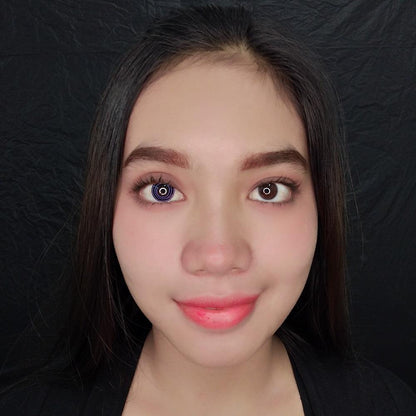 Sweety crazy Violet Spiral (1 lens/pack)-Crazy Contacts-SweetyCon
