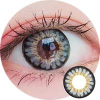 Load image into Gallery viewer, Sweety Chrysanthemum Grey (1 lens/pack)-Colored Contacts-UNIQSO
