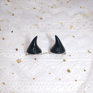 Devil Horn Hairpin Side Clip-Cosplay Accessories-UNIQSO