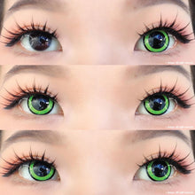 Load image into Gallery viewer, Sweety Mini Nebulous Green-Colored Contacts-UNIQSO
