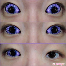 Load image into Gallery viewer, Sweety Violet Sclera Contacts - Elf Purple-Sclera Contacts-UNIQSO
