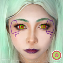 Load image into Gallery viewer, Sweety Mini Sclera Cyberpunk Rebecca-Mini Sclera Contacts-UNIQSO
