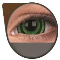 Load image into Gallery viewer, Sweety Mini Sclera Lens Green Goblin (1 lens/pack)-Mini Sclera Contacts-UNIQSO

