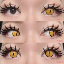 Load image into Gallery viewer, Sweety Crazy Gold Demon Eye-Crazy Contacts-UNIQSO
