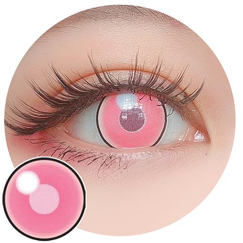 Sweety Anime Cloud Rim Pink - Demon Slayer - Nezuko Kamado (1 lens/pack)