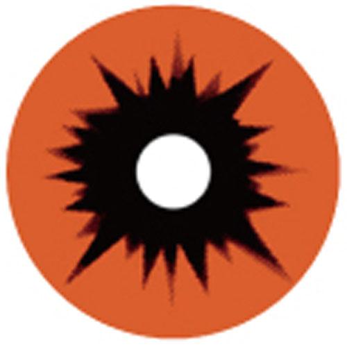 Sweety Orange Black Sclera Contacts (1 lens/pack)