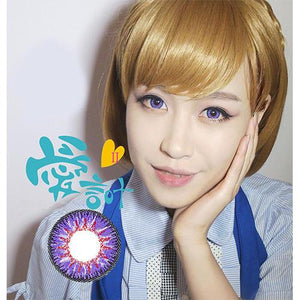 Sweety Candy Violet (1 lens/pack)-Colored Contacts-UNIQSO