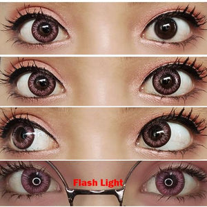 Sweety Colors Of The Wind No 1 Pink Lady (1 lens/pack)-Colored Contacts-UNIQSO