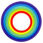 Load image into Gallery viewer, Sweety Crazy Rainbow (1 lens/pack)-Crazy Contacts-UNIQSO
