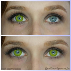 Sweety Free Yellow-Colored Contacts-UNIQSO