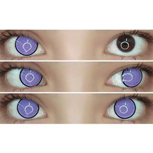 Load image into Gallery viewer, Sweety Crazy Violet Mesh Rim-Crazy Contacts-UNIQSO

