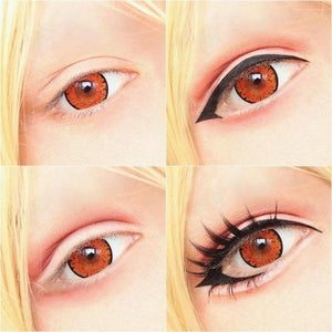 Sweety Queen Light Orange (1 lens/pack)-Colored Contacts-UNIQSO