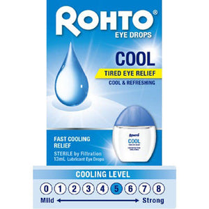 Rohto Eye Drops Cool - Tired Eye Relief-Eye drops-UNIQSO