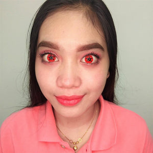 Sweety Crazy Evil Calligraphy-Crazy Contacts-UNIQSO