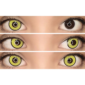 Sweety Crazy Yellow Zombie / Manson-Crazy Contacts-UNIQSO