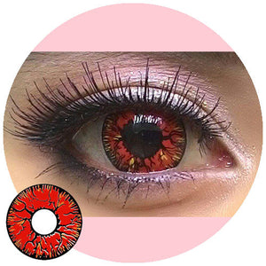 Sweety Crazy Red Blood Eyes-Crazy Contacts-UNIQSO