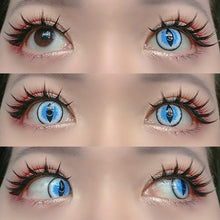 Load image into Gallery viewer, Sweety Crazy Sexy Cat Eye Blue-Crazy Contacts-UNIQSO
