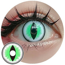 Load image into Gallery viewer, Sweety Crazy Sexy Cat Eye Green (1 lens/pack)-Crazy Contacts-UNIQSO
