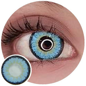 Sweety Snow Blue-Colored Contacts-UNIQSO