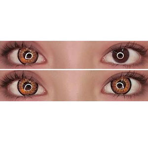 Sweety Snow Brown-Colored Contacts-UNIQSO
