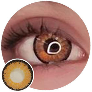 Sweety Snow Brown-Colored Contacts-UNIQSO