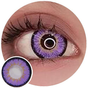 Sweety Snow Violet-Colored Contacts-UNIQSO