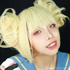 Sweety Anime Diamond Yellow-Colored Contacts-UNIQSO