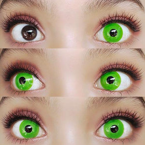 Sweety Crazy Lime Green-Crazy Contacts-UNIQSO