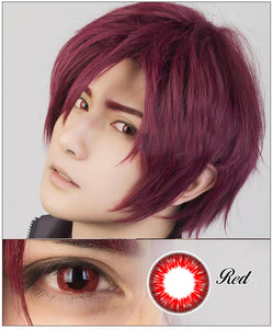 Sweety Free Red-Colored Contacts-UNIQSO