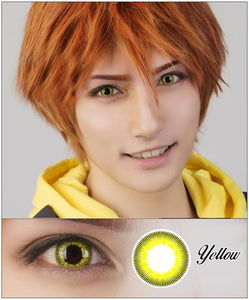 Sweety Free Yellow (1 lens/pack)-Colored Contacts-UNIQSO