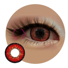 Load image into Gallery viewer, Sweety Ice Bright Red (1 lens/pack)-Colored Contacts-UNIQSO
