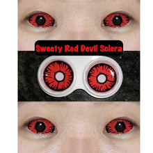Load image into Gallery viewer, Sweety Red Sclera Contacts Devil Sclera-Sclera Contacts-UNIQSO
