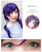 Load image into Gallery viewer, Sweety Lovelive Green (1 lens/pack)-Colored Contacts-UNIQSO
