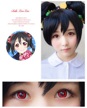 Load image into Gallery viewer, Sweety Lovelive Red (1 lens/pack)-Colored Contacts-UNIQSO
