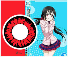 Load image into Gallery viewer, Sweety Lovelive Red (1 lens/pack)-Colored Contacts-UNIQSO
