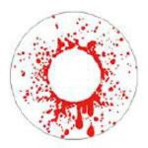 Sweety Crazy Blood Stain (1 lens/pack)-Crazy Contacts-UNIQSO